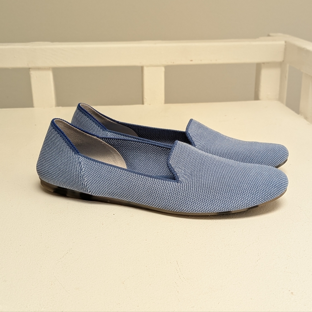 Rothy’s The Loafer Tide Pool Blue  Women’s Size 9